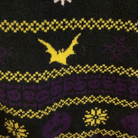 Nightmare Before Christmas Jack The Skeleton Sweater - Medium - Picture 3 of 5